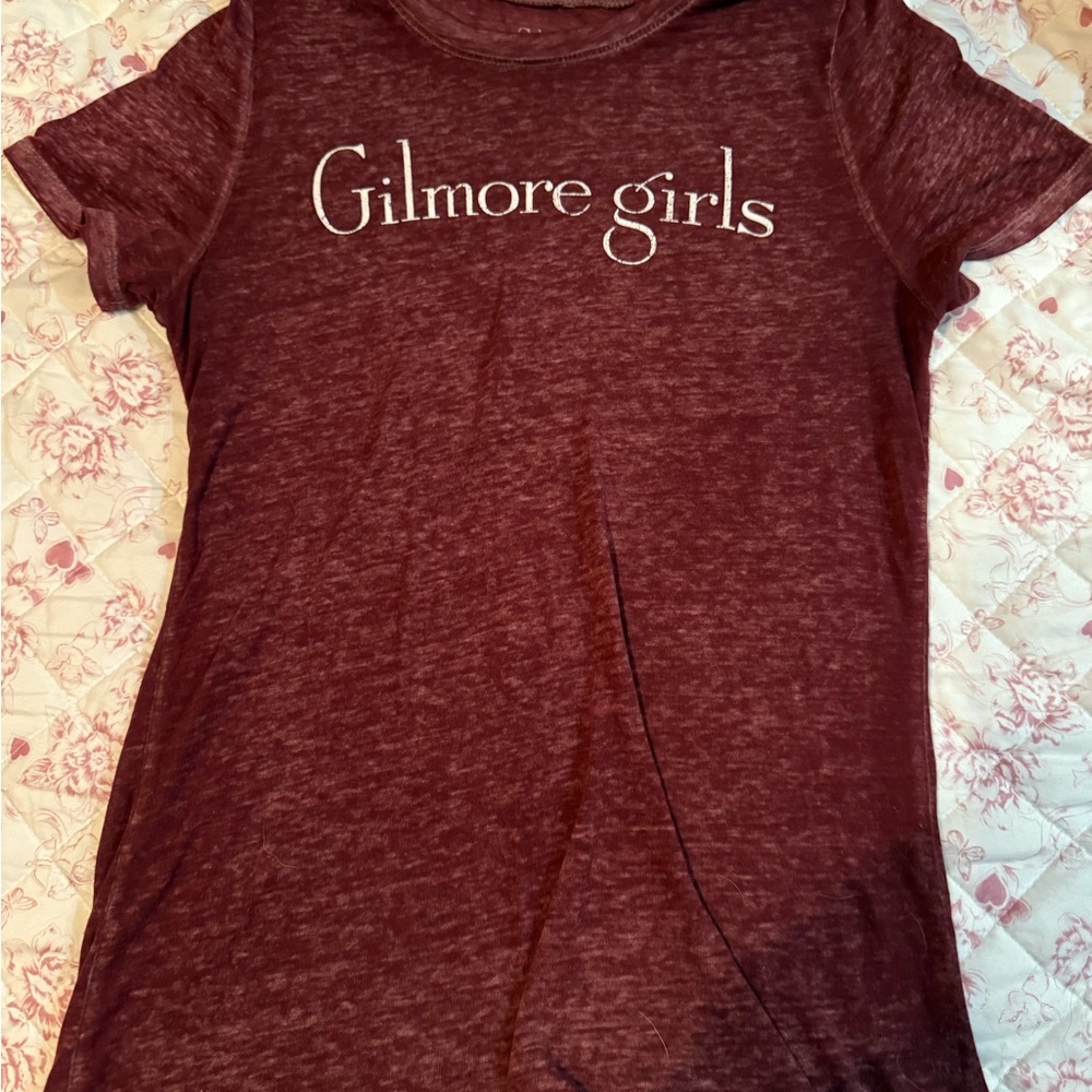 Gilmore Girls Graphic Tee - Maroon